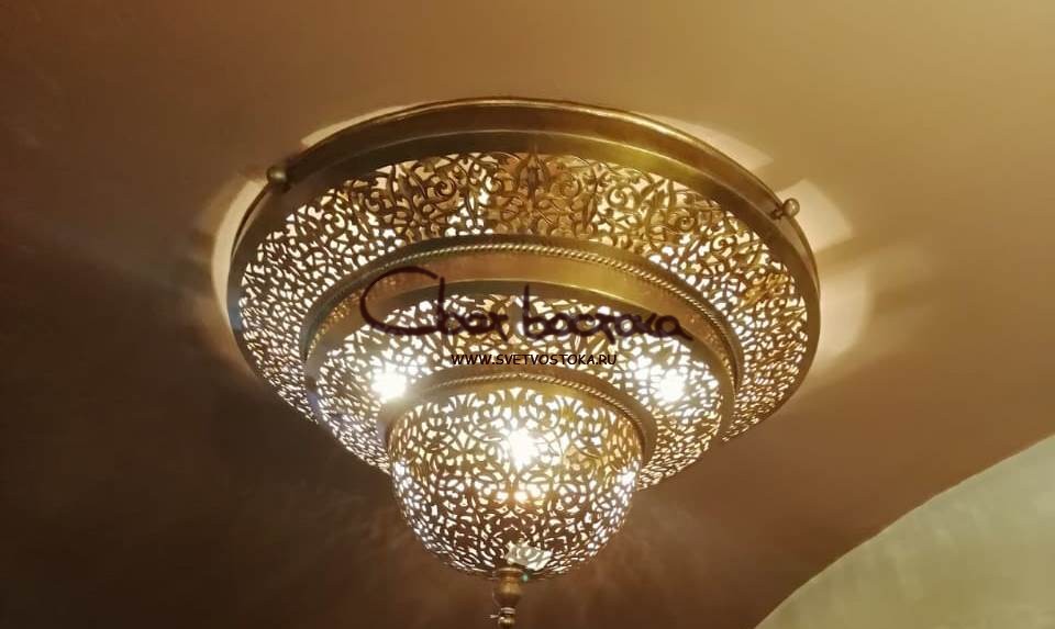 Колорит в освещении: светильники в восточном стиле
